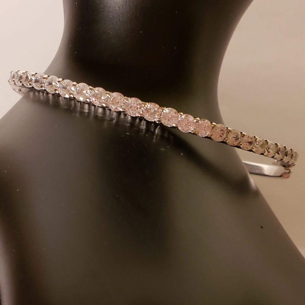 Beautiful CZ Bangle Bracelet